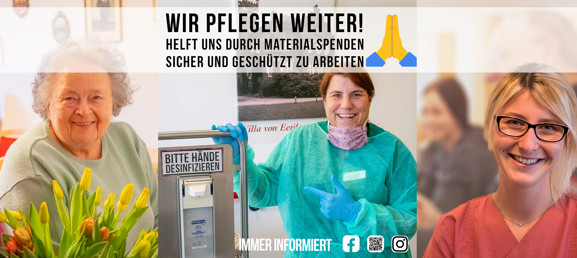 Wir pflegen weiter!