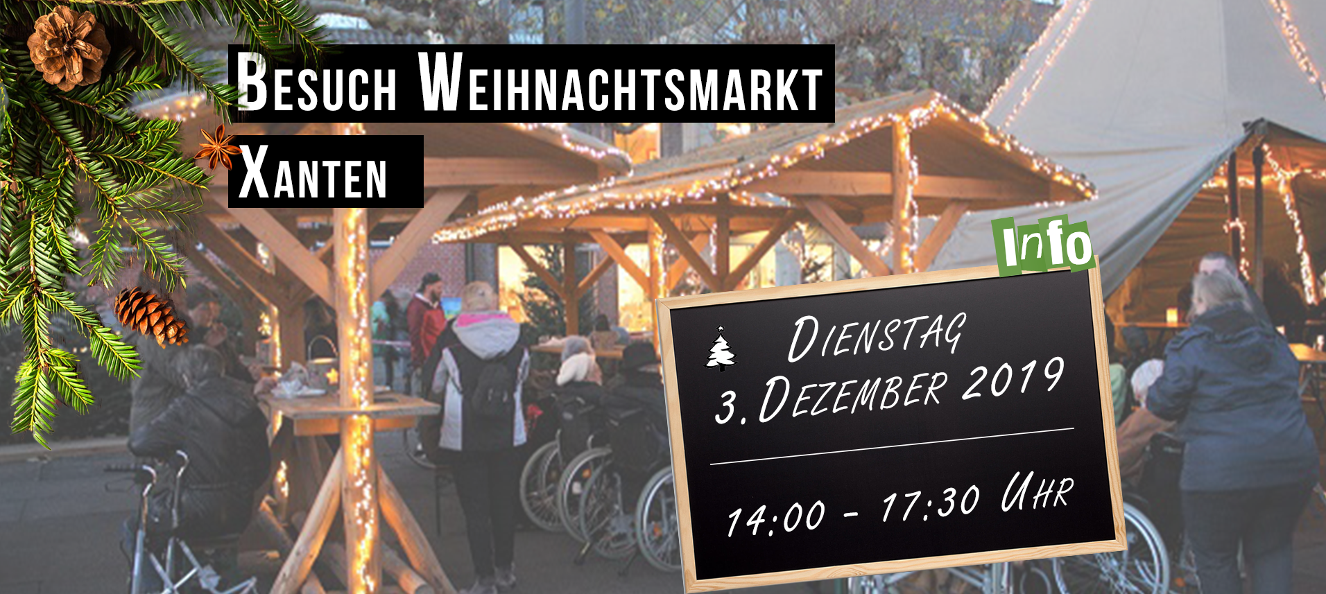 Besuch Weihnachtsmarkt